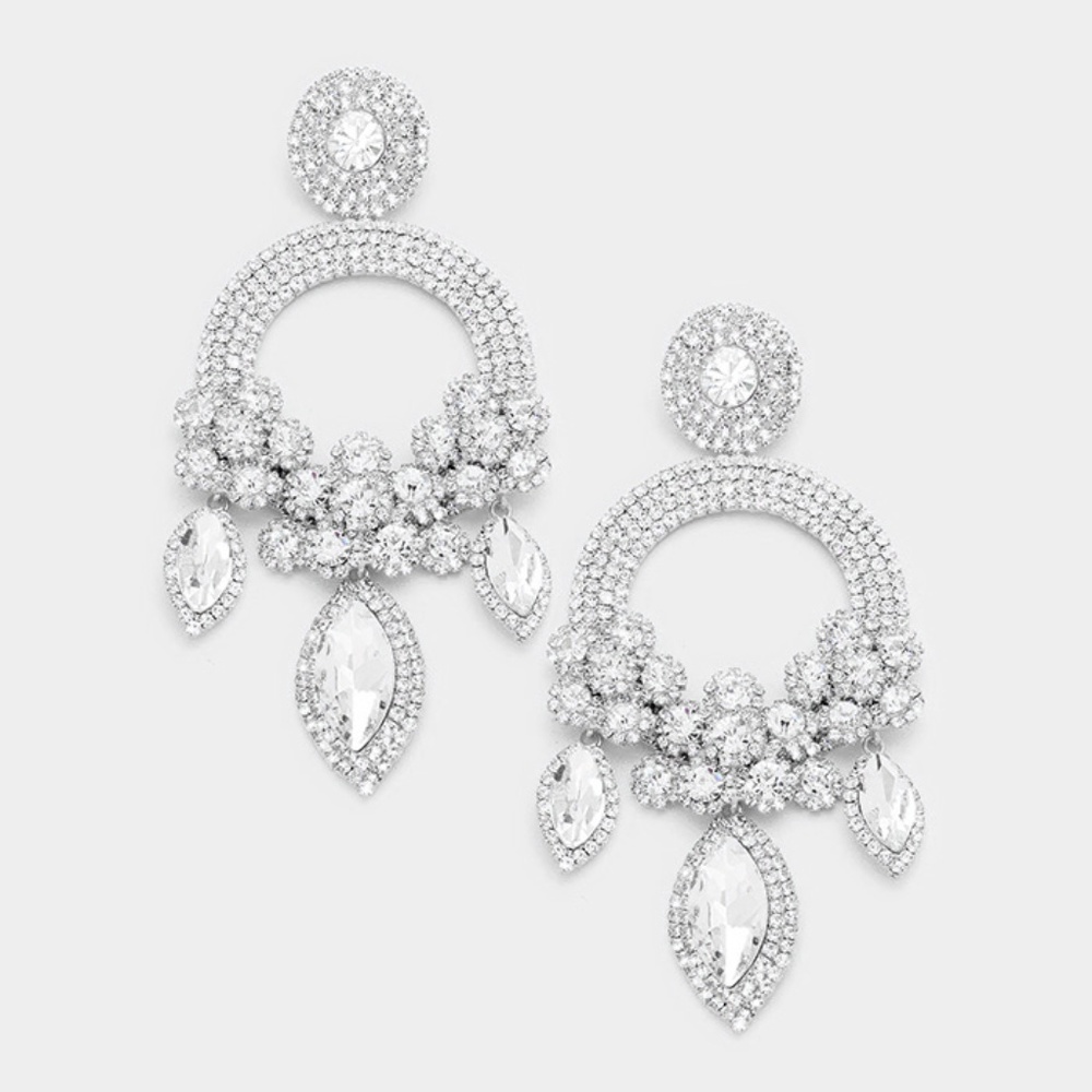 Chandelier Evening Earrings